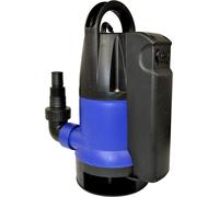 Pompe de relevage pour eaux sales, à aspiration latérale, avec flotteur intégré, 750W, 230V. Hauteur de refoulement : 7 mètres. Profondeur d'immersion : 5 mètres. Taille des particules : 35 mm. Câble
