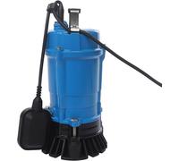 Pompe de relevage pour eaux usées de 750W, 2850 tr/min, hauteur de refoulement maximale de 18 m | 230 V 50 Hz. Pompe à eaux usées, pompe de relevage pour eaux sales, idéale pour l'irrigation, l'arrosa