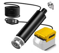 Pompe de relevage sans fil, 100W, 500 gallons par heure, compatible avec les batteries Dewalt 18V/20V