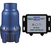 Pompe de relevage Teichpumpe HighFlow Vario-S, 35.000 litres/heure, puissance de 60 à 200 watts, débit maximal de 35 m³/heure, hauteur de refoulement de 4 mètres, réglable avec un contrôleur externe,