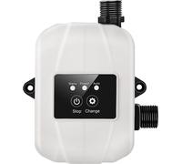 Pompe de surpression d'eau pour la maison 24V Pompe de surpression d'eau de douche automatique Pompe de recirculation d'eau silencieuse 150W Hauteur de levage maximale 92ft pour les arroseurs Douche C