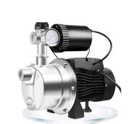 Pompe de surpression en acier inoxydable, pompe auto-amorçante automatique domestique, for eau chaude et froide alimentée par l'eau du robinet ou l'énergie solaire pour l'usine