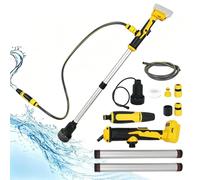 Pompe de transfert à batterie, débit de 3600 litres/heure, raccordement de 3/4" pour tuyau, compatible avec Dewalt 18V