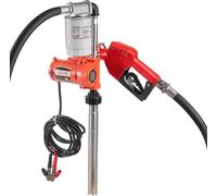 Pompe de transfert de carburant, 12 V CC, 40 l/min, kit de pompe de transfert diesel portable, avec pistolet à arrêt automatique, tuyau de refoulement, protection contre la surchauffe, câble d'aliment