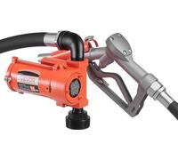 Pompe de transfert de carburant, 12 V CC, 57 l/min, kit de pompe de transfert diesel en fonte, avec pistolet manuel, tuyau de refoulement, protection contre la surchauffe, câble d'alimentation, antidé