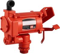 Pompe de transfert de carburant 230 V, 20 GPM 76 L/min, pompe électrique à huile CA, avec pistolet de carburant à arrêt automatique et tuyau de décharge, kit à haut débit pour essence, diesel, kérosèn