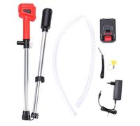 Pompe de transfert d'eau à bâton sans fil 720GPH, vitesse réglable, pompe de transfert portative alimentée par batterie pour piscine, jardin, étang, bateau, sous-sol