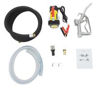 Pompe de transfert diesel, capacité de débit de 45 L/min, conception auto-amorçante, noir