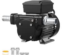 Pompe de transfert diesel - Pompe à carburant électrique 230 V CA - Débit 60 l/min - Hauteur d'aspiration 2,4 m - Hauteur de refoulement 13,7 m - Pour diesel, kérosène et biodiesel - Pour machines agr