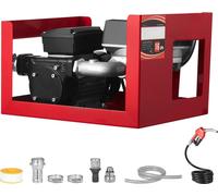 Pompe de transfert diesel - Pompe à carburant électrique - Débit 60 L/min - Débitmètre - Pistolet automatique - Deux tuyaux - Pour diesel, kérosène, biodiesel