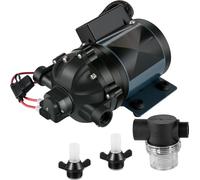 "Pompe De Vidange 12V Dc 7 Gpm 60 Psi - 3M Pompe D'eau Auto-Appiratoire - Avec Valve Epdm - Pompe D'eau Saline Universelle & Filetage Interne - Mobile D'habitation, Pont Marin, Yachette"