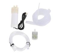 Pompe de Vidange D'eau Automatique Portable pour Balcon et Patio Blanc | Plastique Léger, Filtre Inclus, Évacuation, Usage sur Sols Extérieurs, Format Compact et Pratique