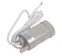 Pompe d'eau douce submersible 12 V DC 1500 l_H Débit max 5 m Ascenseur d'eau IP68 Plastique Fonctionnement silencieux Gris 15 x 6 x 4 cm pour camping-car, bateau, étang, aquarium Utilisation