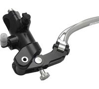 Pompe d'embrayage Gesmede, dimensions 19 x 20, avec boîtier de pompe noir anodisé, levier long argenté (bouton + levier) pour BMW HP4 de 2013 à 2014, modèle DC 1000