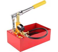 Pompe d'épreuve hydrostatique - Manuelle hydraulique - 25 bar - Réservoir 5 L - Fonte - Tuyau 12 mm × 1,8 m - 3,3 kg
