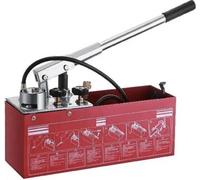 Pompe d'essai de pression hydrostatique Happyment - Jusqu'à 25 Bar / 2,5 MPa - Pompe d'essai hydraulique en acier - Pour les conduites d'eau, les systèmes de chauffage et solaires - Pompe d'essai manu