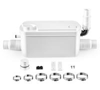 Pompe d'évacuation de 250 W, avec 3 entrées, pour une hauteur de refoulement jusqu'à 8,5 mètres, idéale pour les toilettes/douches