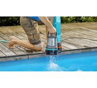Pompe d'évacuation eaux claires GARDENA 17000 Aquasensor, 17000 l/h, 750W, Aquasensor intégré