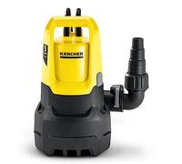 Pompe d'Evacuation Kärcher Sp 11,000 Dirt, Moteur 400 W, Débit 11 000 L/H, 0,7 Bar, Profondeur Immersion Max 7 m, Hauteur Refoulement Max 6M, Taille Particules Max 20 mm, Hauteur Liquide Résiduel