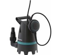Pompe d'évacuation submersible - GARDENA - 9200 - 250 W - Débit 9200 L/h - Interrupteur à flotteur réglable Multicolore