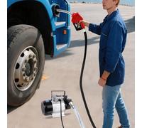 Pompe diesel - Auto-amorçante - 550 W - 60 L/min - 230 V - Rouge - Pour diesel et fioul