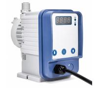 Pompe doseuse de 15 L/h, 1,5 bar, 220V AC, à membrane, résistante aux acides