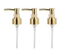 Pompe du distributeur de conditionneur pour bouteilles, shampooing Bottle Buse Lotion Remplacement Dispensver Dispensver Pump pour la bouteille d'huile de massage de lotion de (Or)