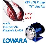 Pompe eau centrifuge en surface Acier 316 liquides agressifs 400V Lowara CEA(N)