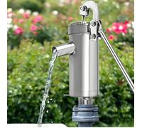 Pompe eau inox 10m profondeur - Pompe manuelle profonde | TRIMEC robuste