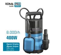 Pompe Eau Propre 400w Koma Tools Extraction Eau Claire Rapide Et Efficace - Koma Tools