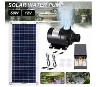 Pompe eau solaire sans balais 800L/h 50W - Nosheir - Submersible, ultra silencieux, pour fontaine