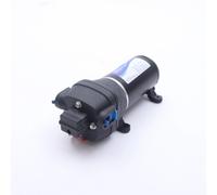 Pompe électrique 12V - Pompe d'augmentation de pression - Pompe à membrane auto-amorçante - Débit de 17 litres par minute, hauteur de refoulement de 28 mètres - Interrupteur de pression automatique - 