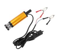 Pompe Électrique Portable pour Transfert D’huile 12 V en Acier Inoxydable | Débit 12 L/min, Aspiration Rapide, Joints Multiples, Alimentation Continue, Adaptée aux Fûts, Réservoirs et Fioul