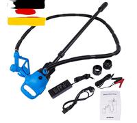 Pompe électrique pour fût, 12 V DC, 230 V AC, débit de 18 litres par minute, filetage de 2,5 pouces, adaptée aux fûts de 205 litres