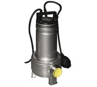 Pompe électrique submersible portable et automatique pour eaux usées, 0,75 hp, en acier inoxydable LOWARA DOMO7VX