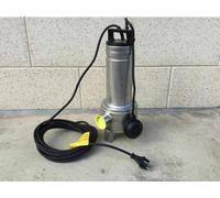 Pompe électrique submersible portable et automatique pour eaux usées, 1,1 hp, en acier inoxydable LOWARA DOMO10VX