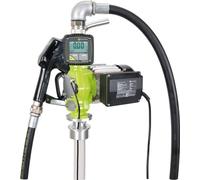 Pompe électrique TecPump 600AC 55 l/min 230 V dans un kit avec compteur numérique 4 mètres