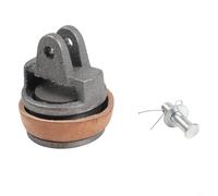 Pompe en fonte grise pour piston 53 mm ID Joint en cuir Gris | Construction robuste, débit d'eau constant, résistant à l'usure, idéal pour les conditions de jardin exigeantes