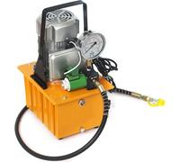 Pompe haute pression hydraulique - HHB-700A - prise UE 220V - simple effet - pression 2-70 MPa - réservoir d'huile 7 L - moteur 750 W - pédale