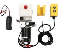 Pompe hydraulique, 12 V, 800W, moteur puissant, design compact, jaune