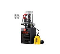 Pompe hydraulique DC 12V 9,5L double effet débit 3,44L/min pression 22MPa, camion benne/nacelle.