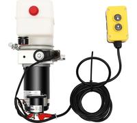 Pompe hydraulique électrique 12V - Groupe électrogène DC 800W - Moteur avec enroulements en cuivre - Réservoir d'huile de 1,5 litre - Télécommande - Action unique, levée rapide, fonctionnement silenci