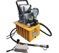 pompe hydraulique électrique 750W avec électrovanne à pédale 1400rpm 7L 700Bar Pompe hydraulique électrique simple effet Pompe électrique