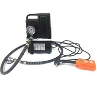 Pompe hydraulique électrique - Pompe booster - Haute pression 70 MPa - Réservoir d'huile 3 l - 620 W - 1600 tr/min - Prise UE 220 V - Noir