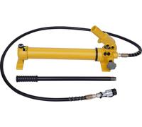 Pompe hydraulique manuelle - Pompe hydraulique manuelle - Fonte - Design moderne - Jaune
