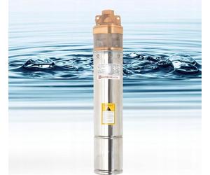 Pompe immergée 4SKM 100 - 15 m de câble - Efficace - Inox - Sans entretien
