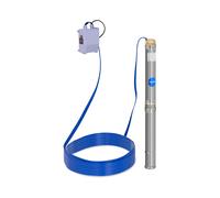 Pompe immergée -70 mm / 2,75'' - 3800 l/h - 370 W - 20 m de câble / 39 m de hauteur d'élévation - Inox | hillvert