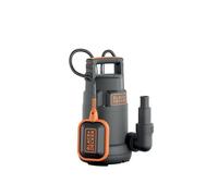 Black & Decker Pompe submersible pour eaux claires BXUP250PCE – 250 W, 6000 l/h, Hauteur 6 m