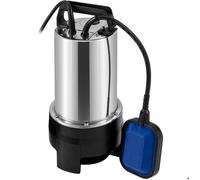 Pompe immergée eaux chargées 1100 W relevage 333 3 L/min pour cave piscine fosse septique