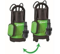 Pompe mixte 750 W pour eaux claires et eaux chargées
